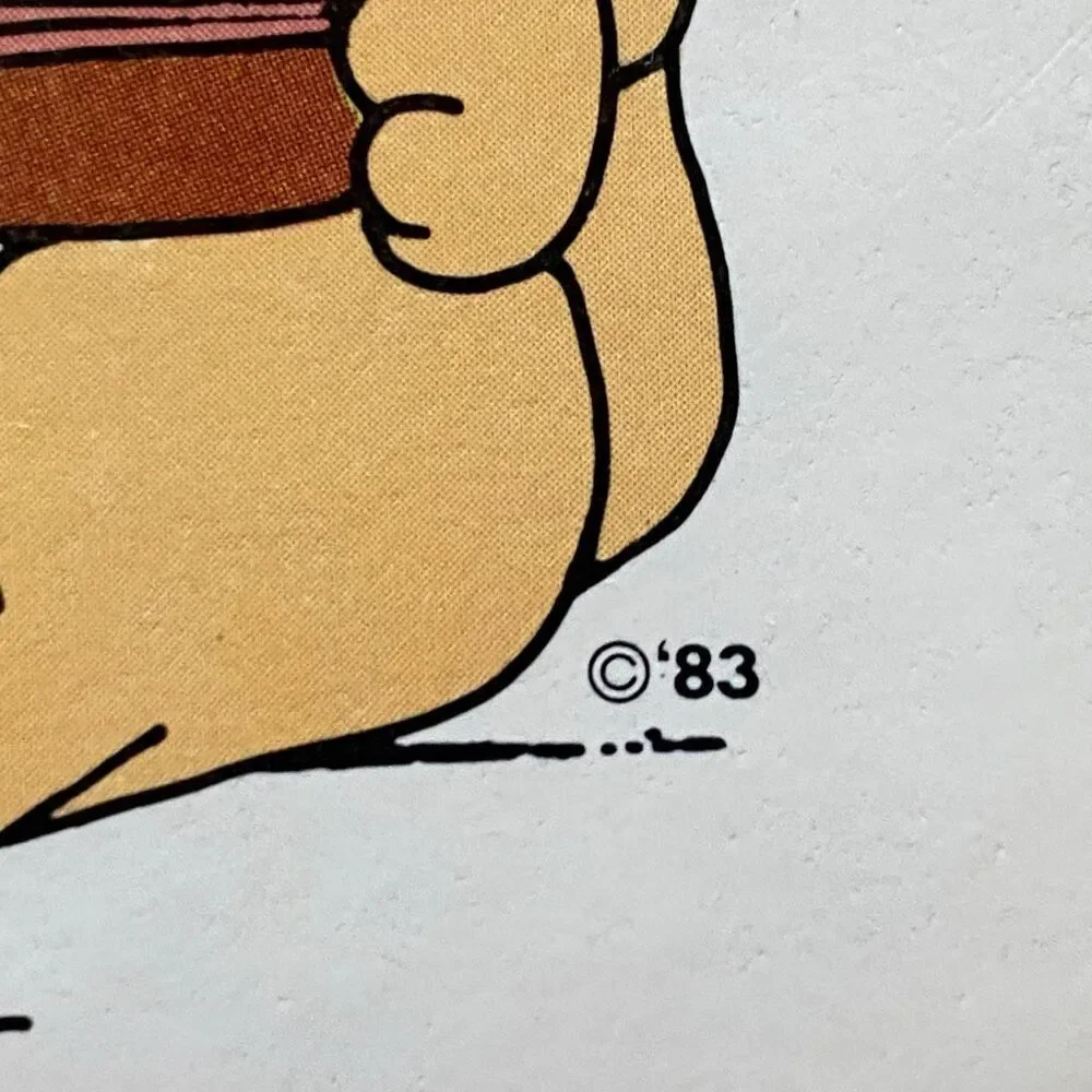 FATTENING FOOD IS FUN! Four Vintage Coasters Cartoon Cat